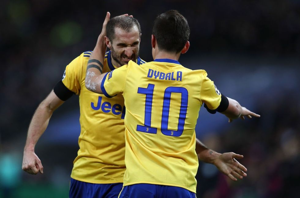 Giorgio Chiellini Paulo Dybala
