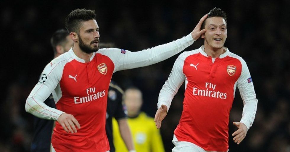 Giroud recalls Ozil's 'world champion' jokes at Arsenal - Football365