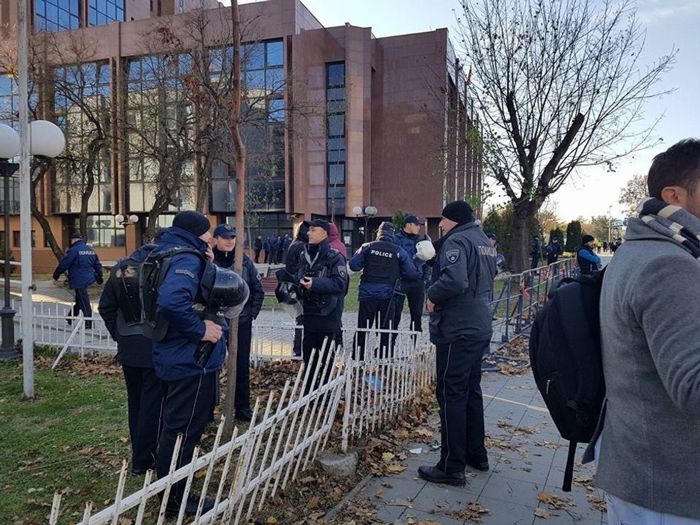 Gjykata Penale protesta mk