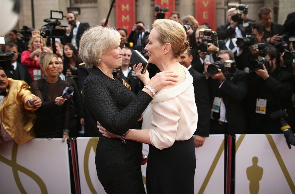 Glenn Close Meryl Streep 2014 Oscars