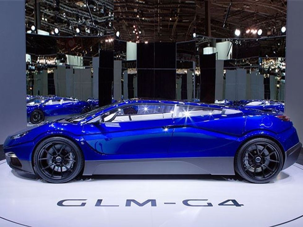 GLM prezanton makinën elektrike që i hapen dyert me sistemin flutur foto 3