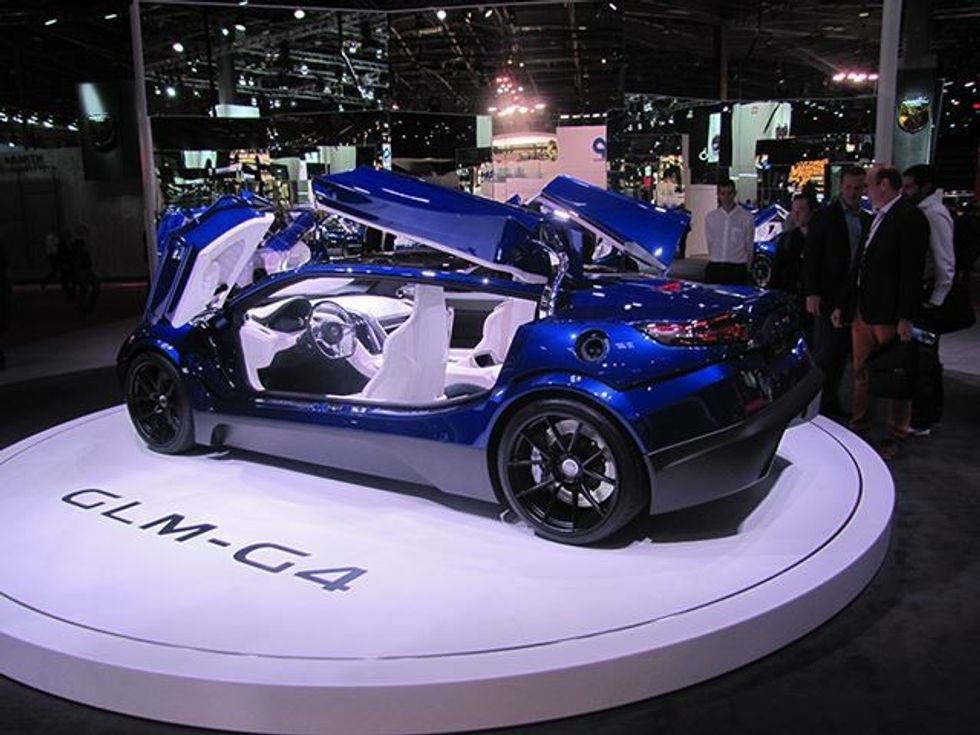 GLM prezanton makinën elektrike që i hapen dyert me sistemin flutur foto 6