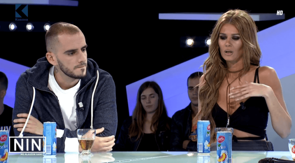 Gold AG ishte në NIN së bashku me Kaltrina Selimin pas duetit të tyre.