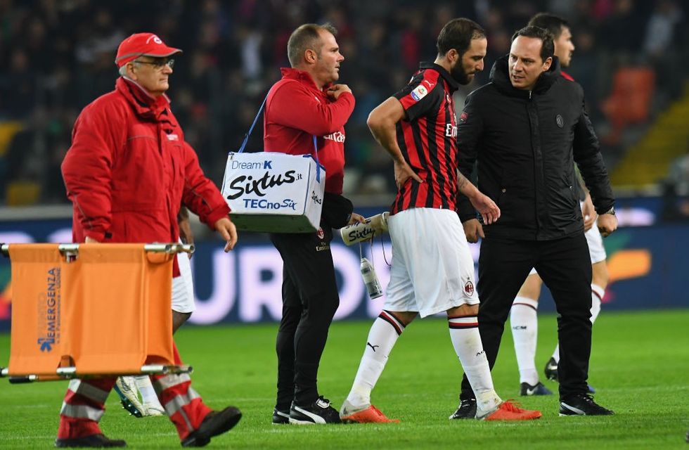 Gonzalo Higuain Milan 1