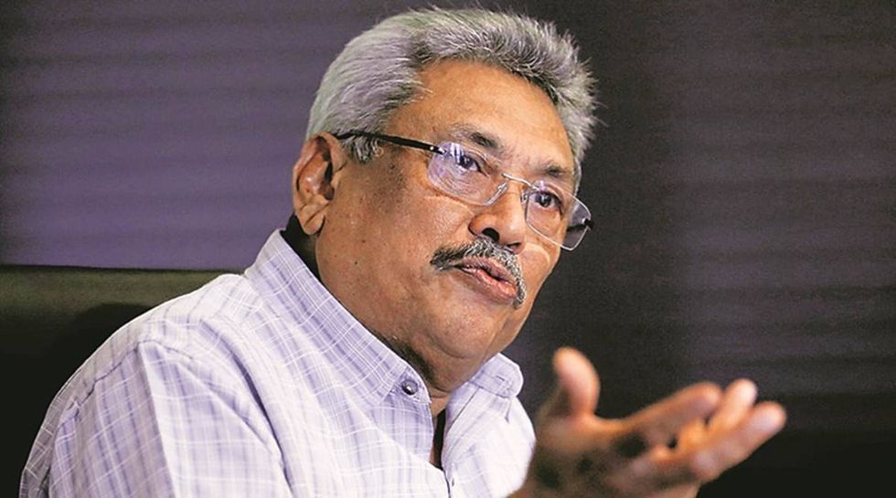 Gotabaya Rajapaksa PTI file photo