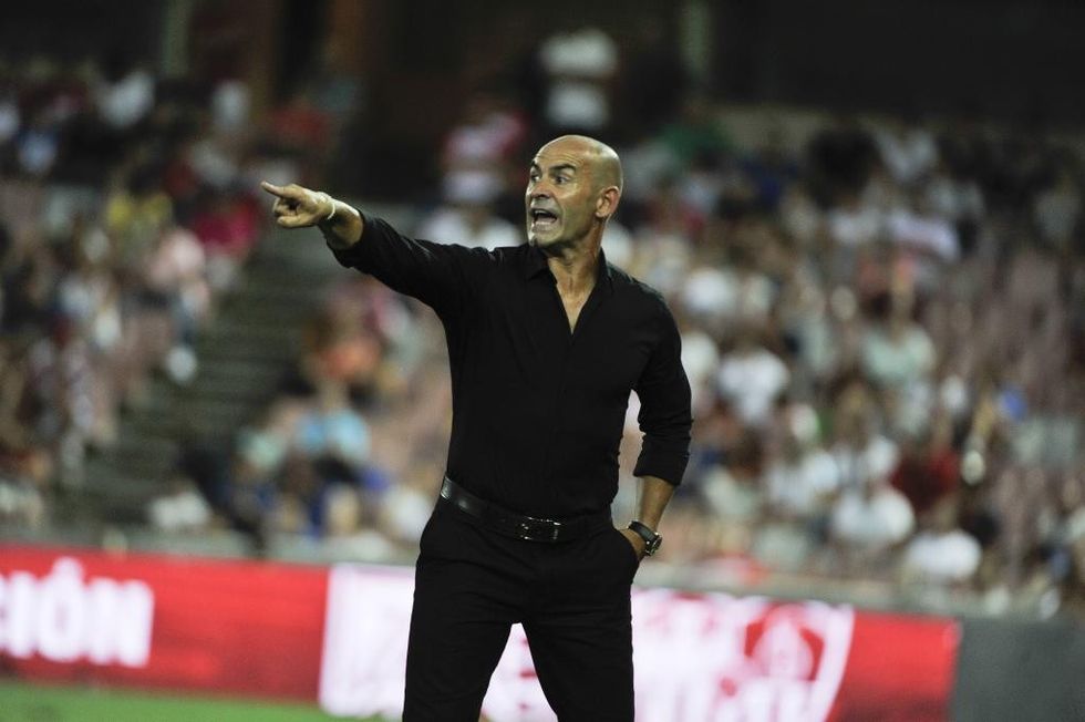 GR01.GRANADA, 2/08/16.- Encuentro de Futbol V trofeo Diputacion de Granada entre el Granada cf-Sevilla fc disputado en el Estadio Nuevo los Carmenes de Granada. En la imagen