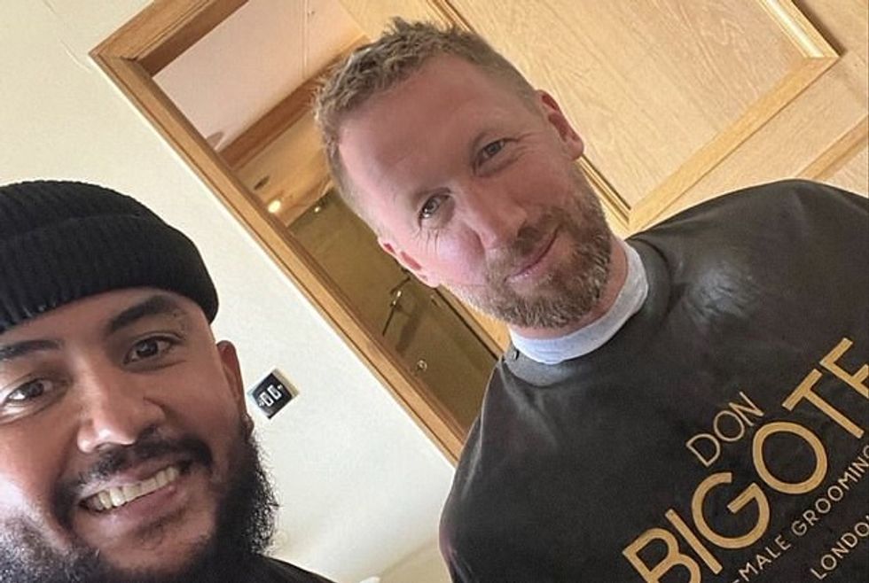 Graham Potter has been the recipient of an 'glow up' since he arrived at Chelsea