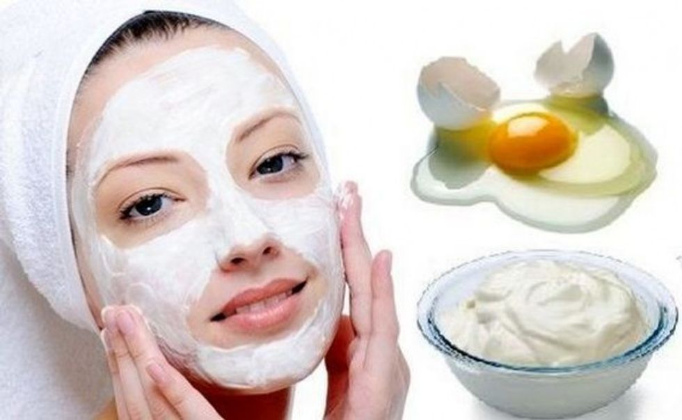 Grapes Egg White Face Mask
