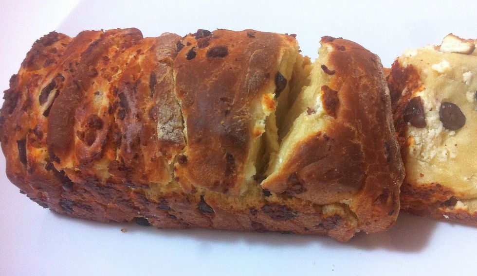 greek cheese and olive bread 505873
