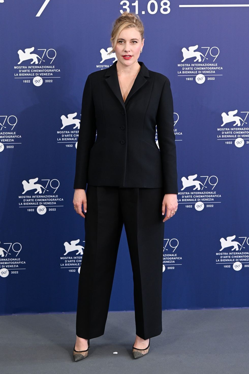 greta gerwig attends the photocall for white noise at the news photo 1661968338