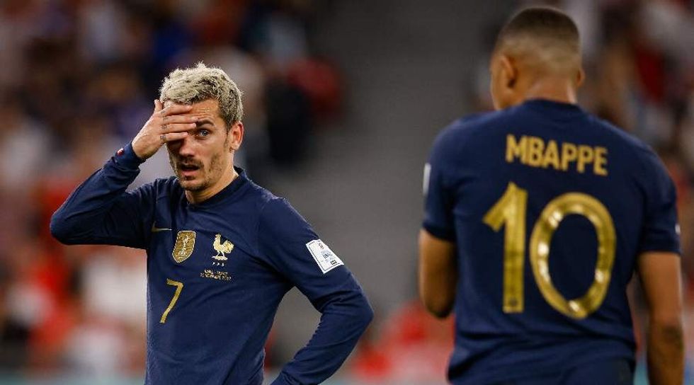 Griezmann et Mbappe