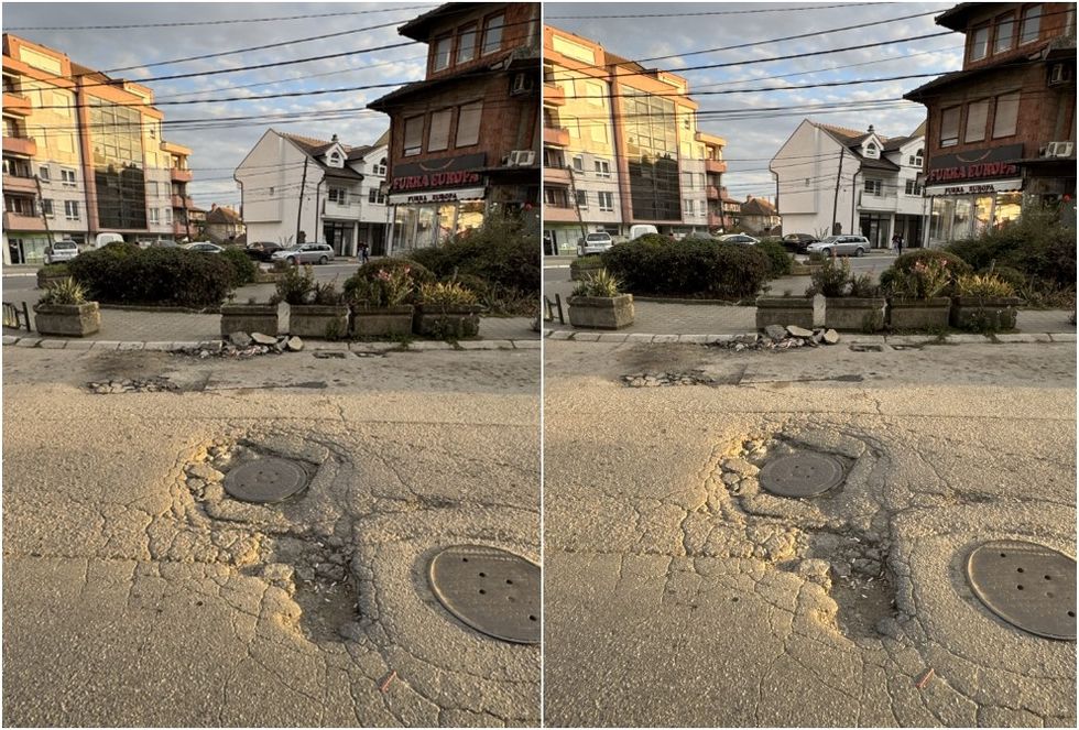 Gropa ne Rruge Rrethi Agron Rama