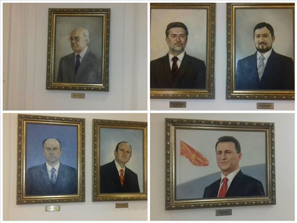 Gruevski portreti me i madh