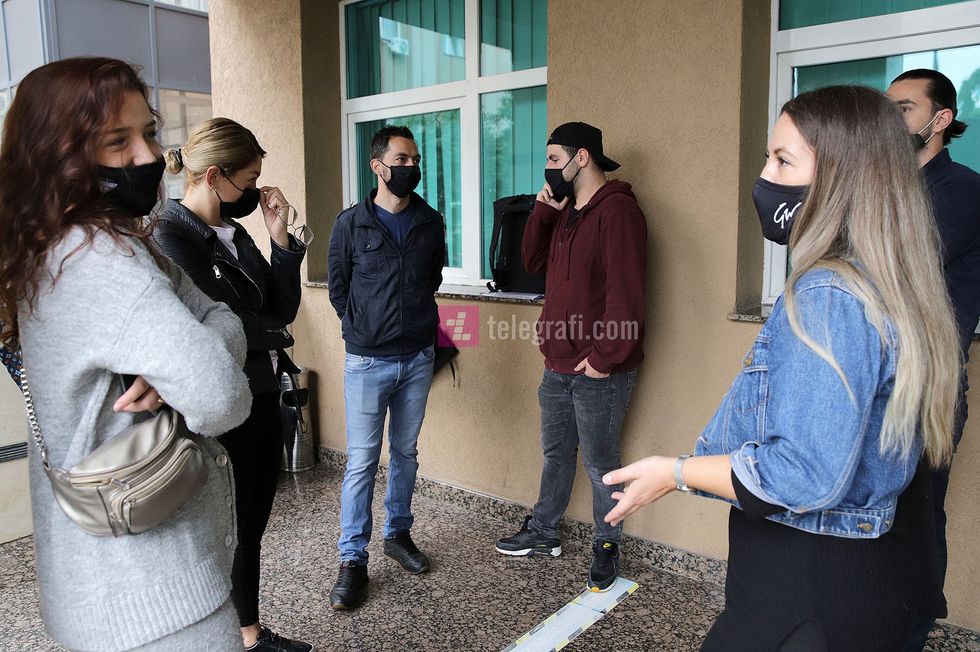 Grupi i Aktoreve te Prishtines konference krijimi i trupes artistike te Teatrit te qytetit foto Ridvan Slivova 1