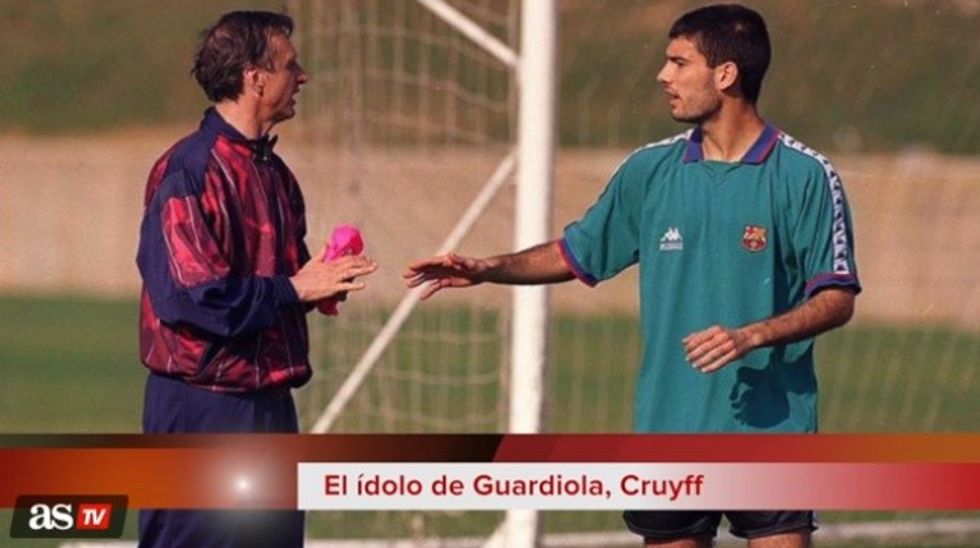 Guardiola Cruyff