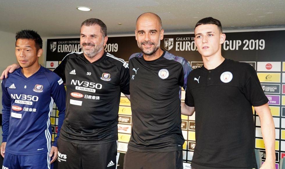 guardiola postecoglu