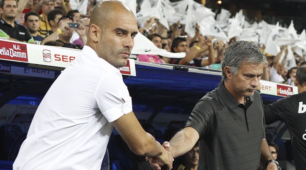 guardiola vs mourinho