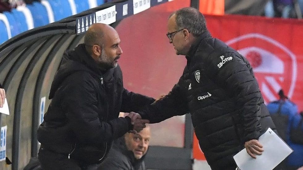 guardiola y bielsa