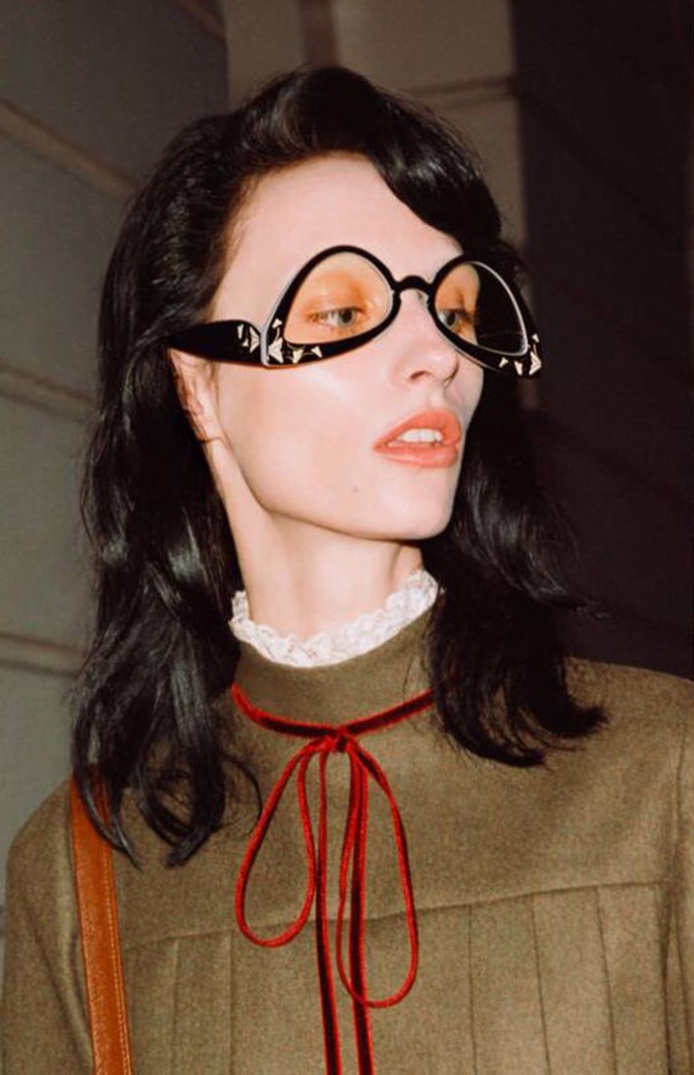 Gucci Inverted Cat Eye Sunglasses Acces