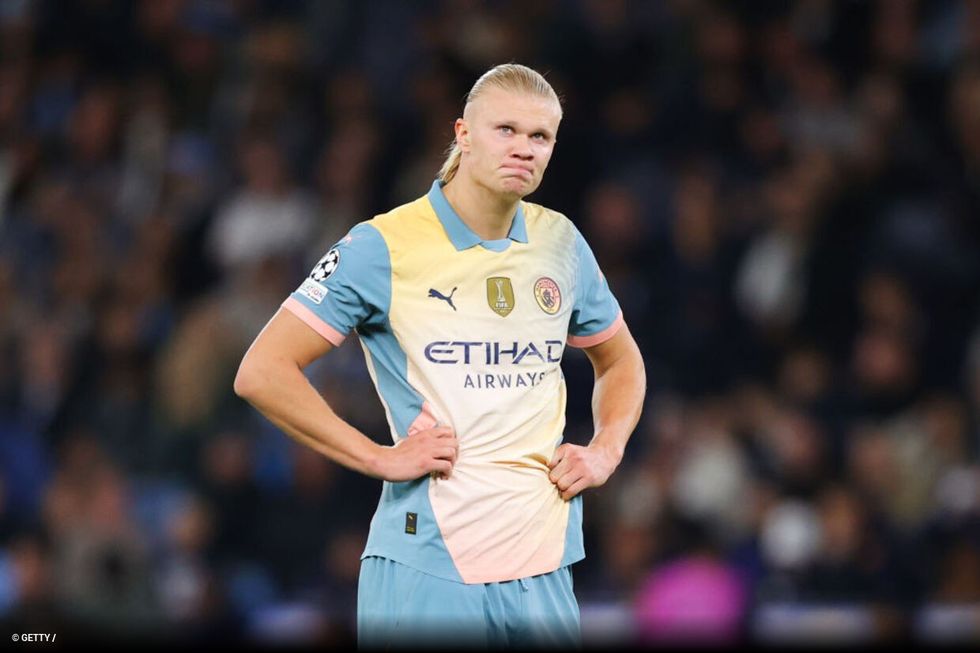 haaland leading xg charts in england but not in europe