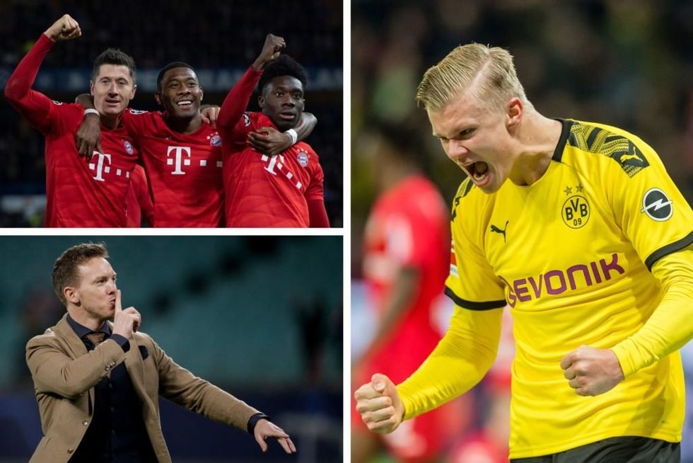 Haaland Lewandowski Bundesliga coronavirus Bayern Dortmund 1