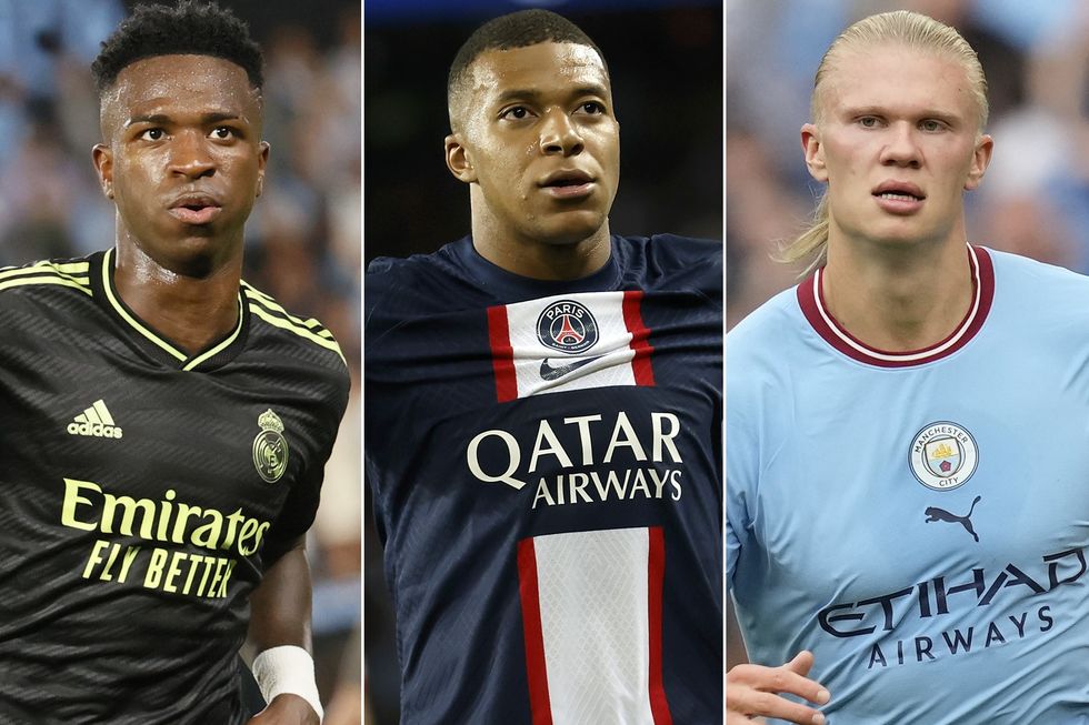 Haaland overtakes Vinicius and threatens Mbappe One of the 10