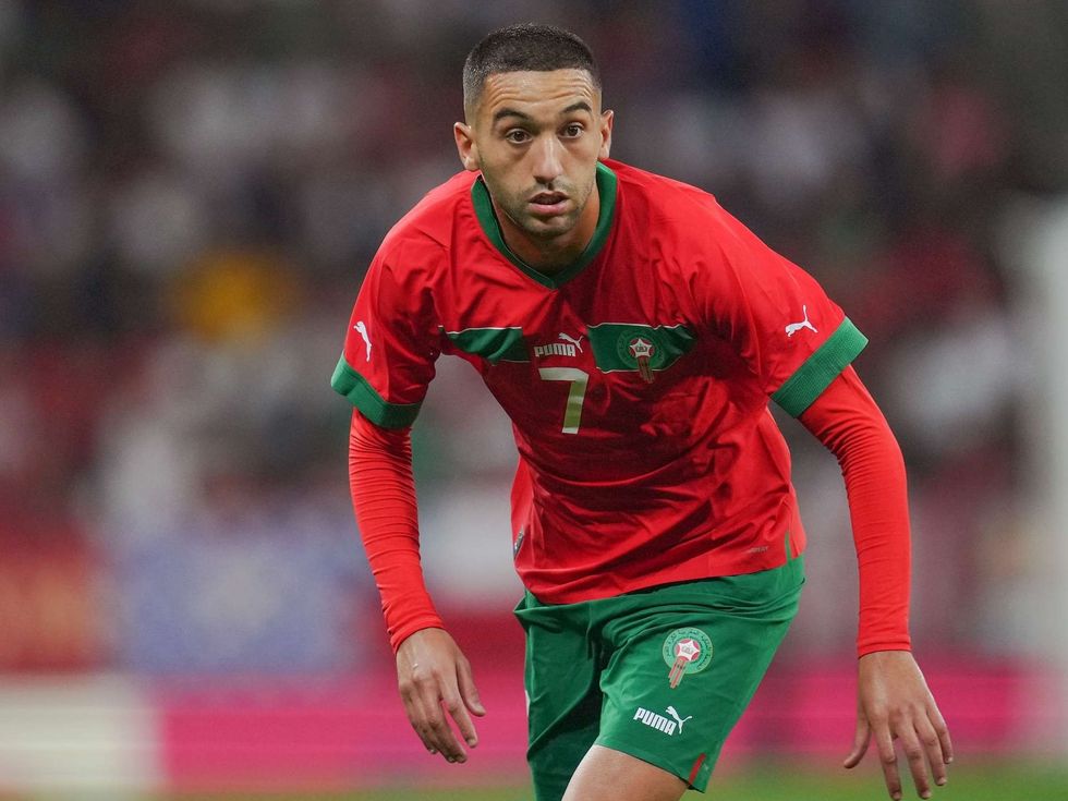 hakim ziyech morocco international friendly 769193208