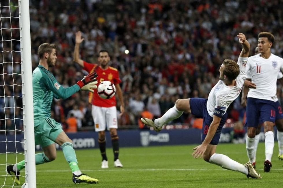 harry kane vs spain 2018 09 09