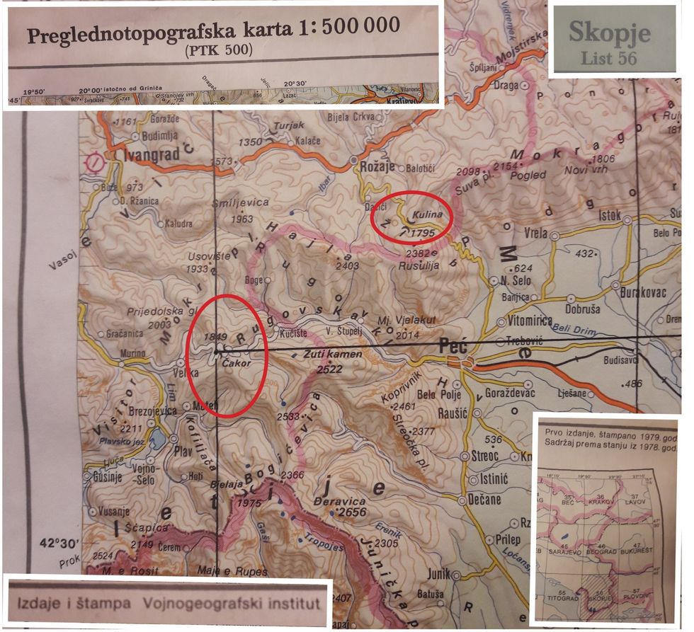 Harta topografike scaled