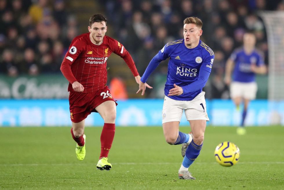 Harvey Barnes vs Robertson
