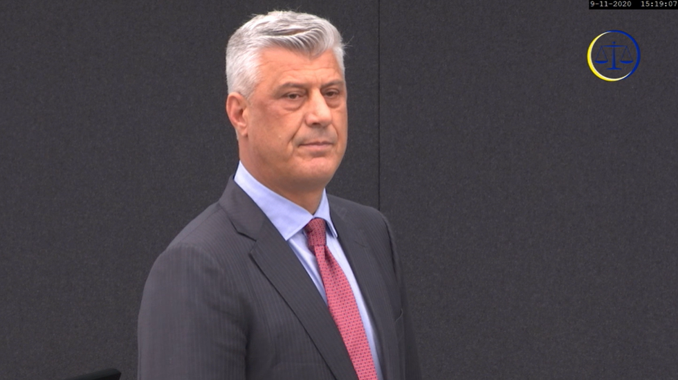 Hashim Thaci Gjykata Speciale ne Hage