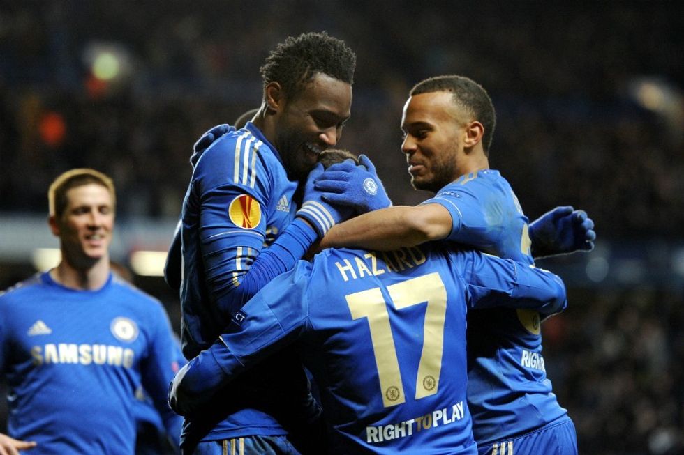 Hazard Obi Mikel