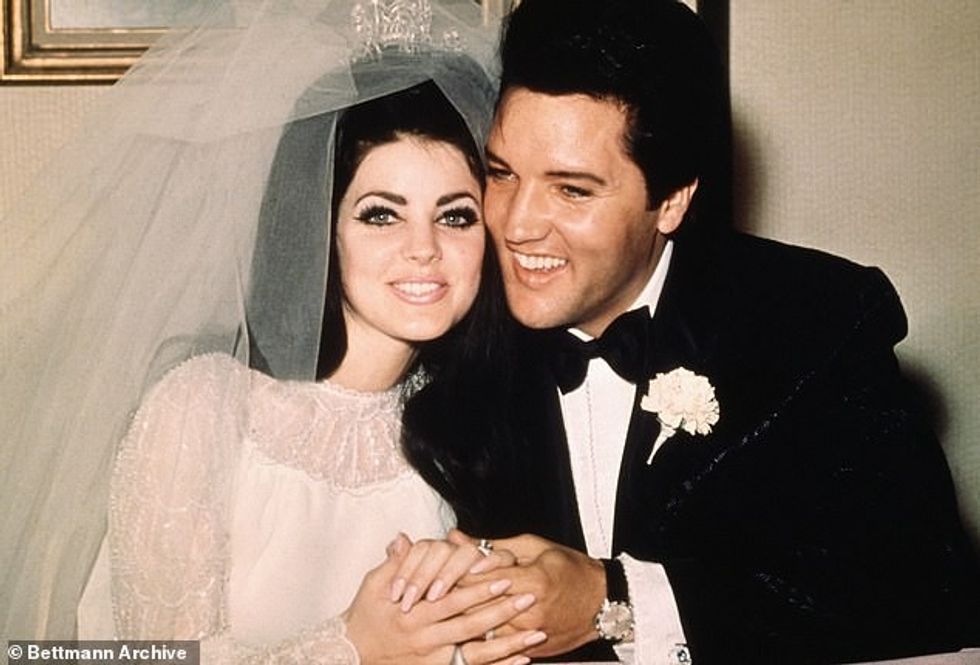 'He wanted to be in great movies, not the stupid movies that he did like Girls! Girls! Girls! That wasn't Elvis,' Priscilla said, reflecting on his desire for more meaningful roles; (pictured 1967)