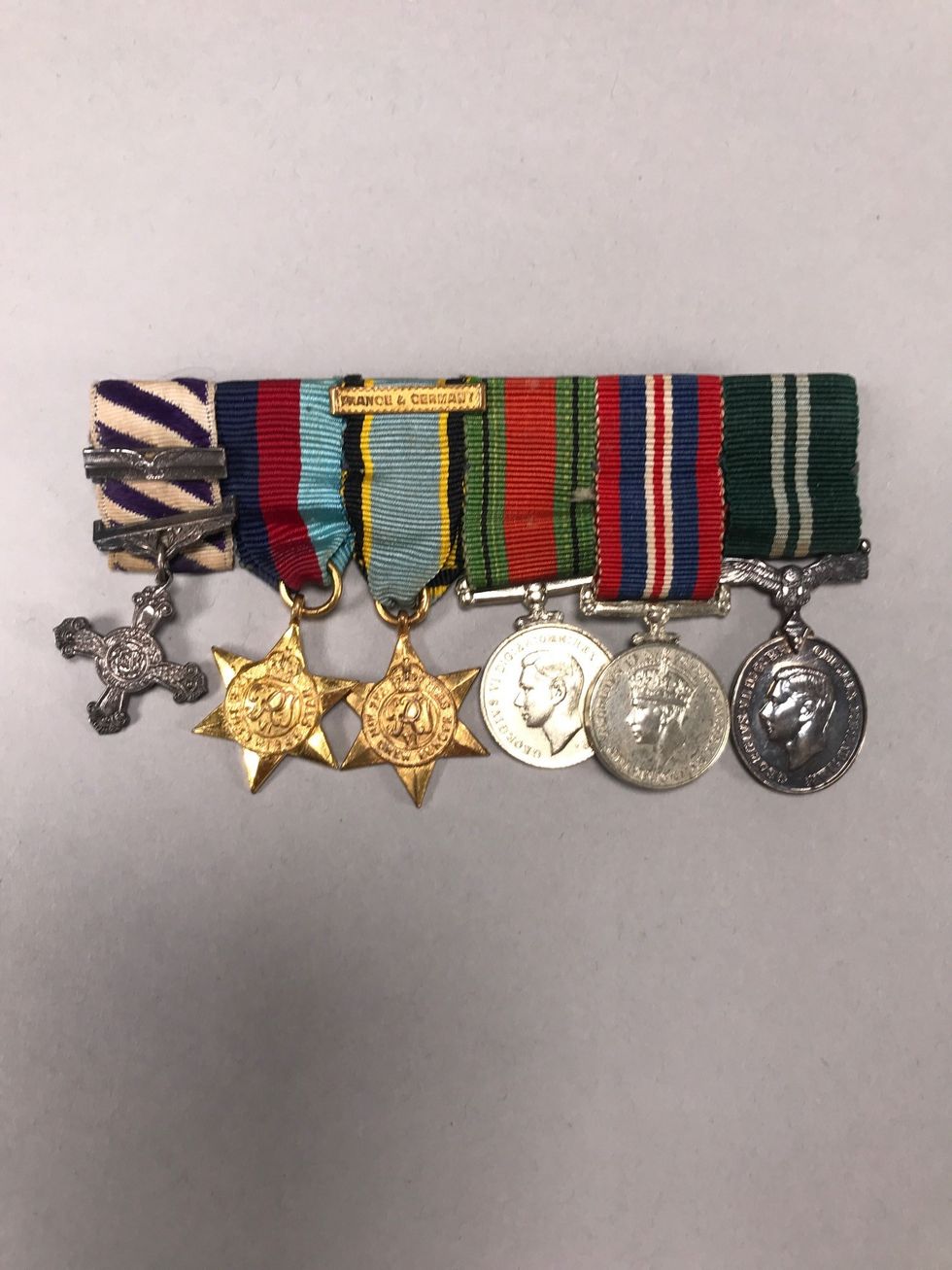 He was awarded the Distinguished Flying Cross and Bar