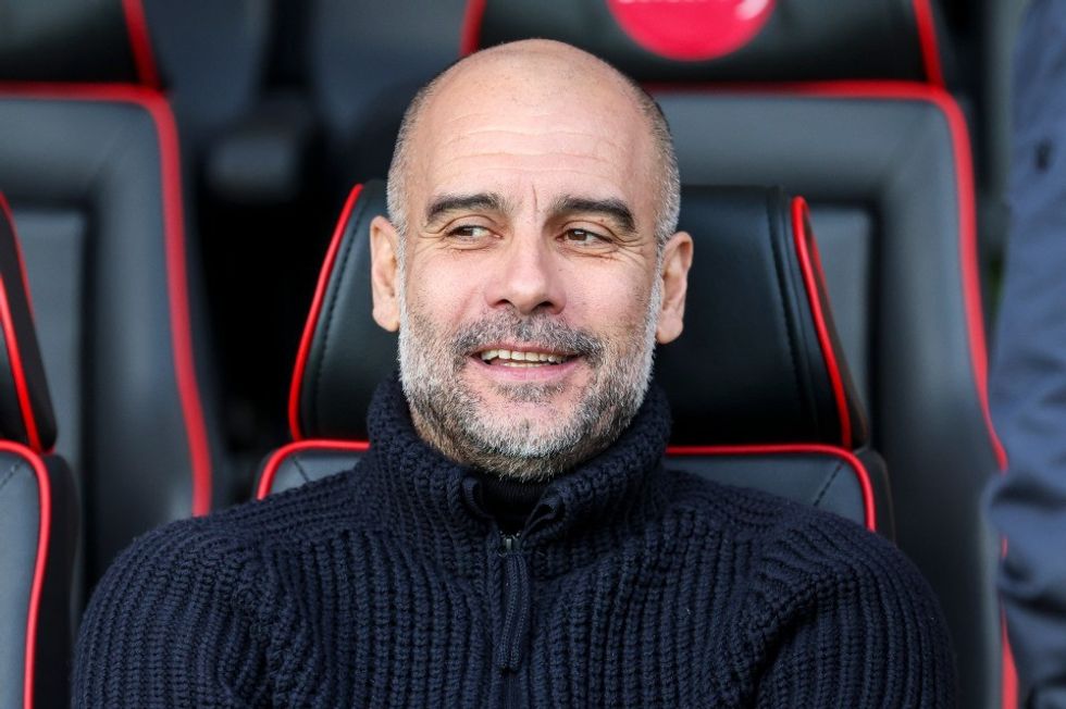 head coach pep guardiola manchester 798533057