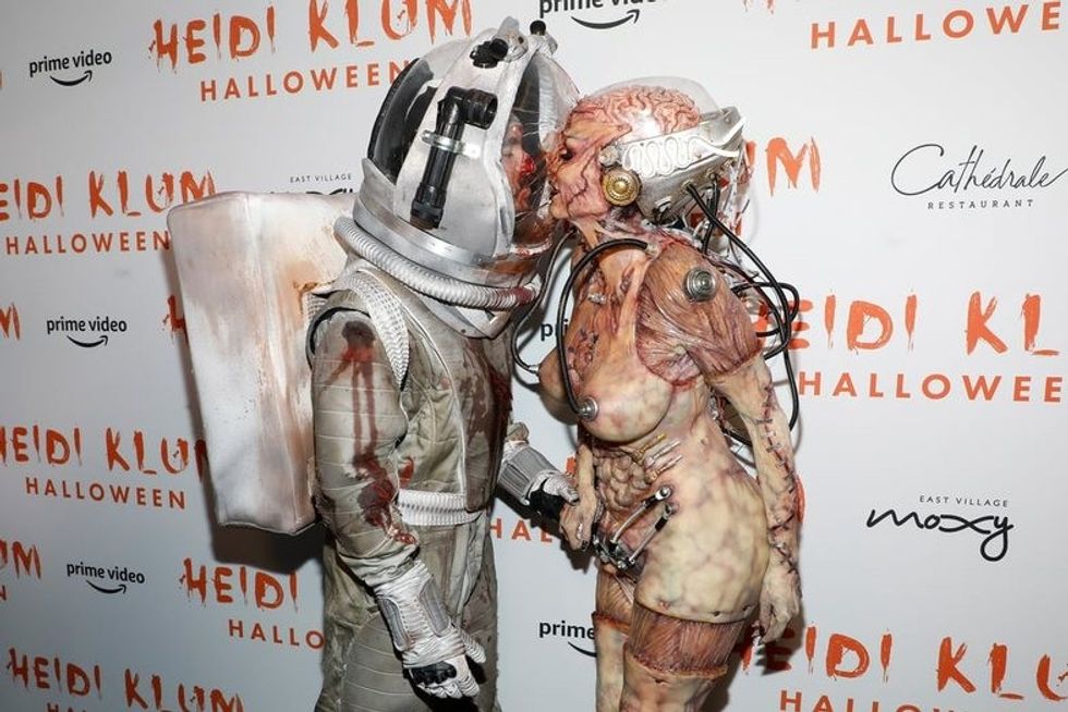 Heidi Klum, mbretëresha e Halloween-it, sapo e çoi lojën