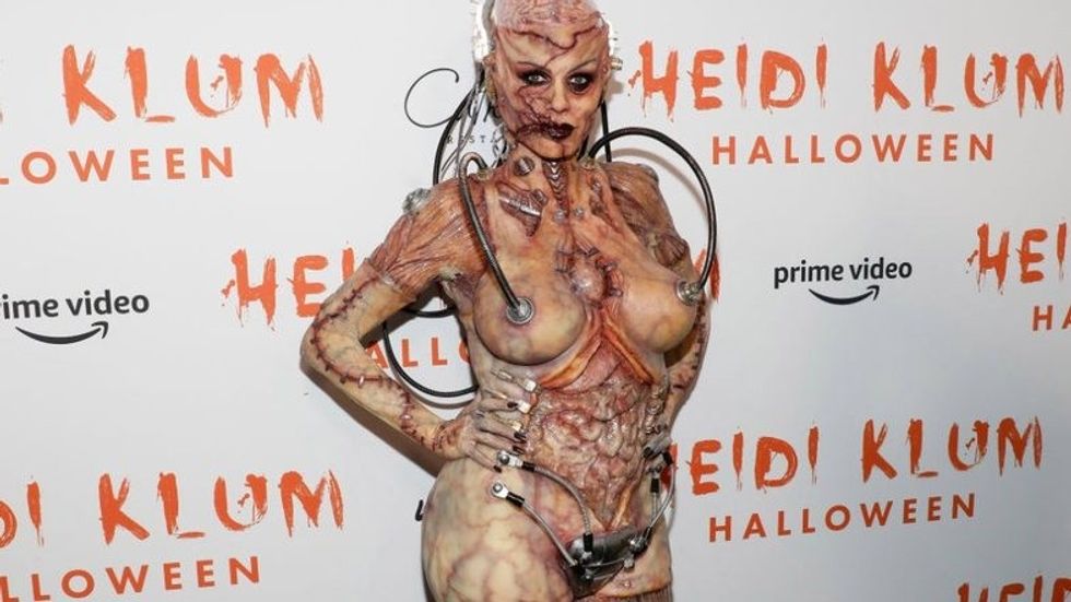 Heidi Klum, mbretëresha e Halloween-it, sapo e çoi lojën