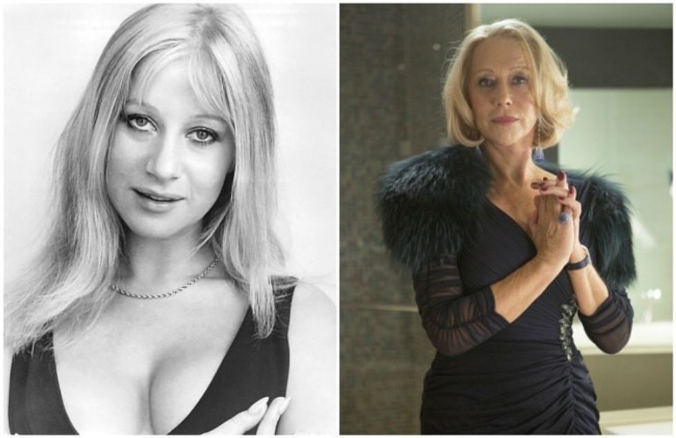 Helen Mirren, 25 dhe 70 vjeç