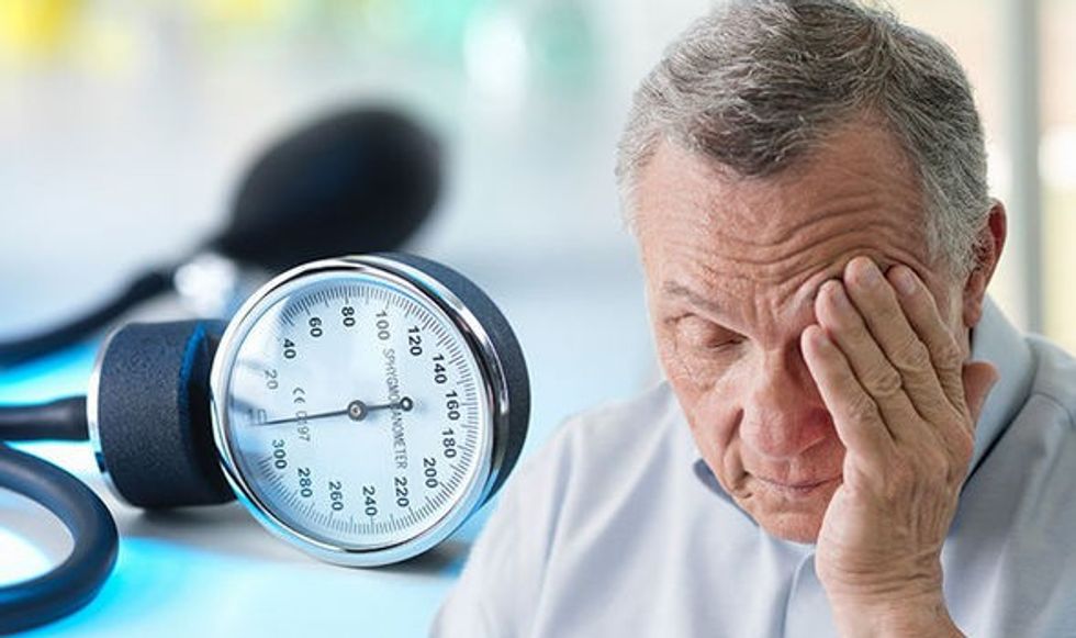 high blood pressure four signs 1045145