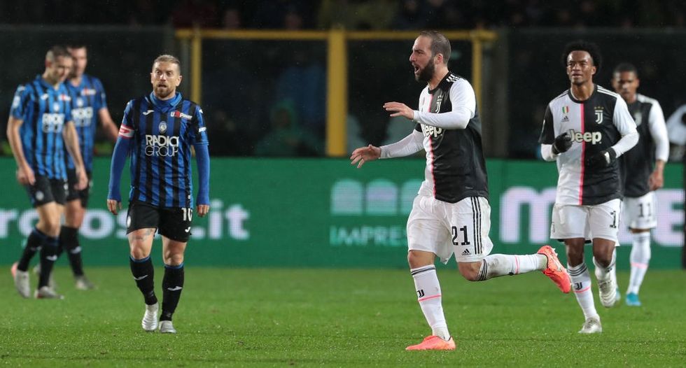 Higuain vs Atalanta