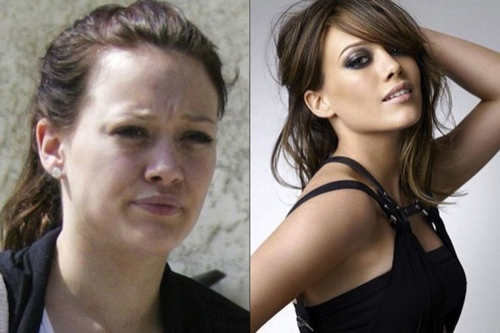 hilary duff nomakeup