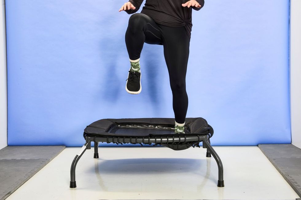 hlt trampolines rebounders test sunny health fitness indoor outdoor exercise 36 in jth