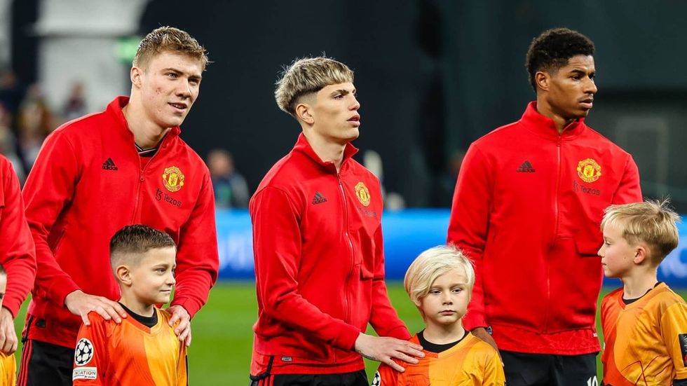 hojlund garnacho rashford