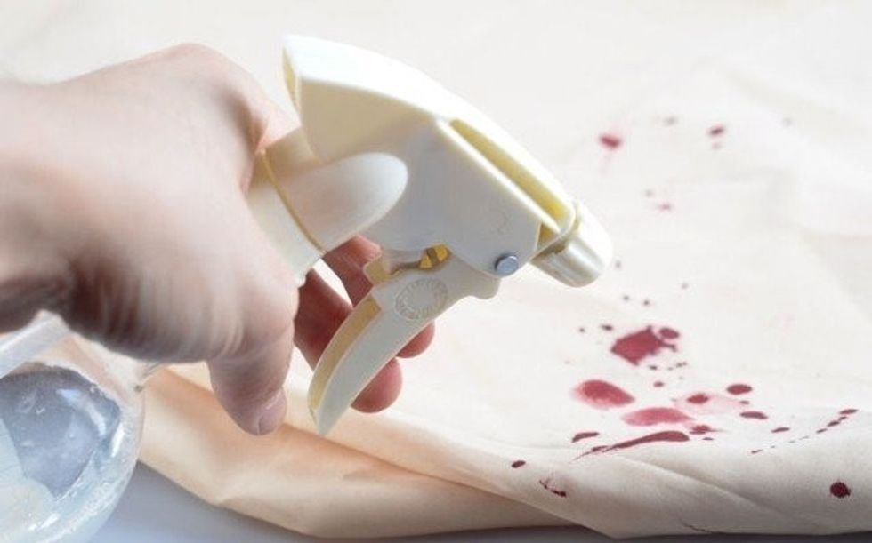 how to remove blood stains