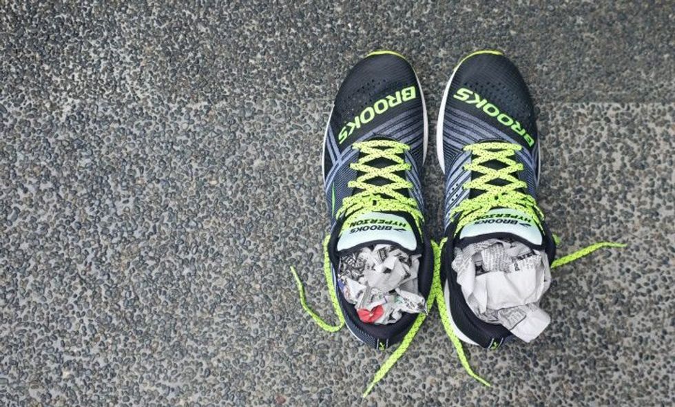 how to take care of wet shoes 1