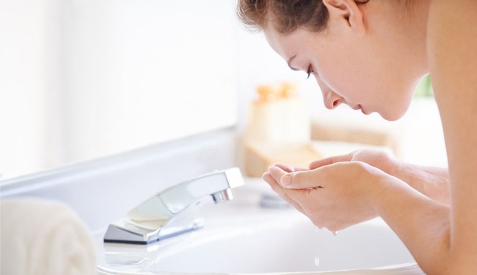 how to wash your face