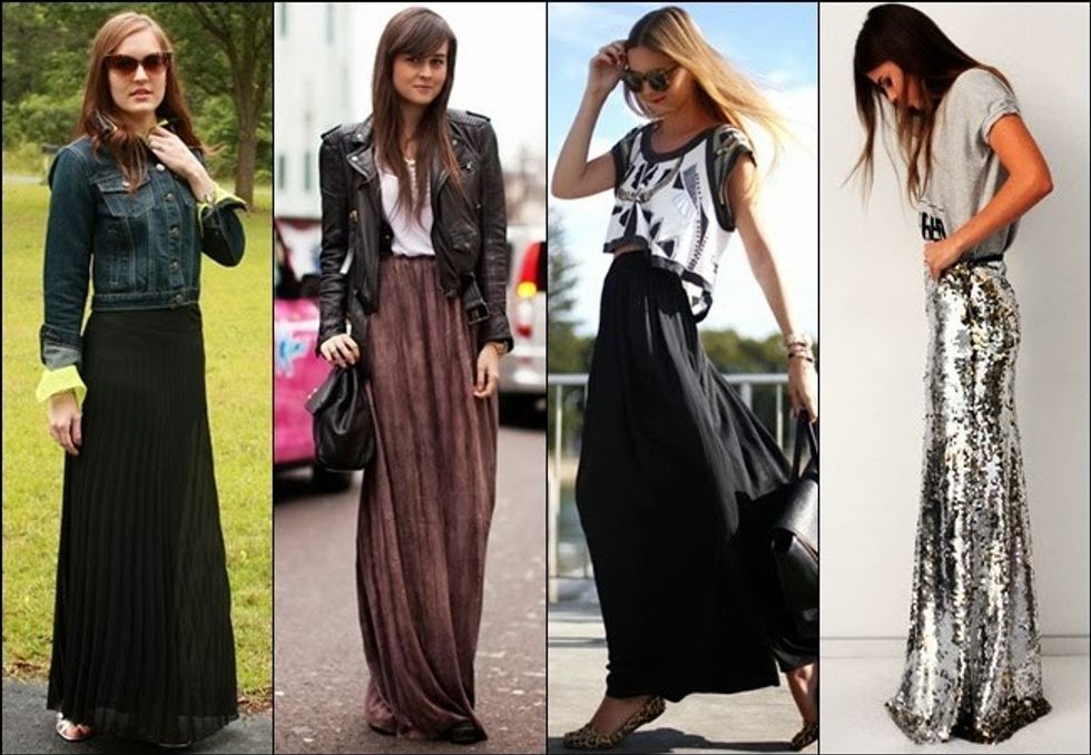 How to Wear Maxi Skirt for Any Occasions
