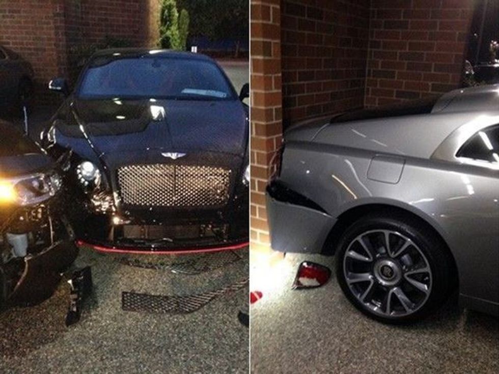 Hyri në sallonin e veturave të shtrenjta dhe shkaktoi gjysmë milioni dëme foto 2