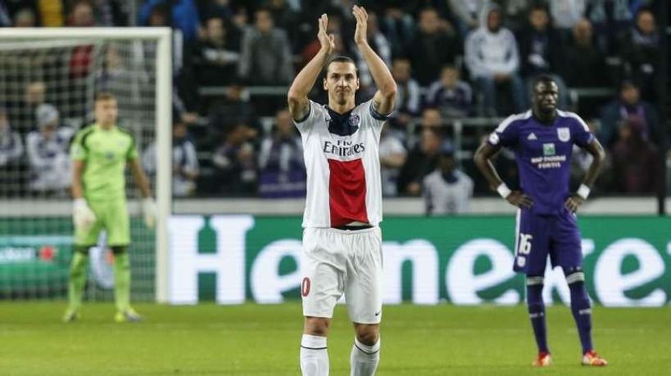 ibrahimovic a ete eblouissant sur la pelouse d anderlecht 117067
