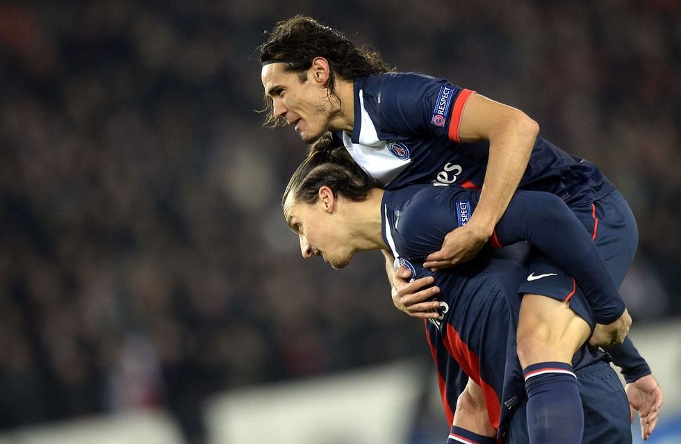 ibrahimovic cavani 1